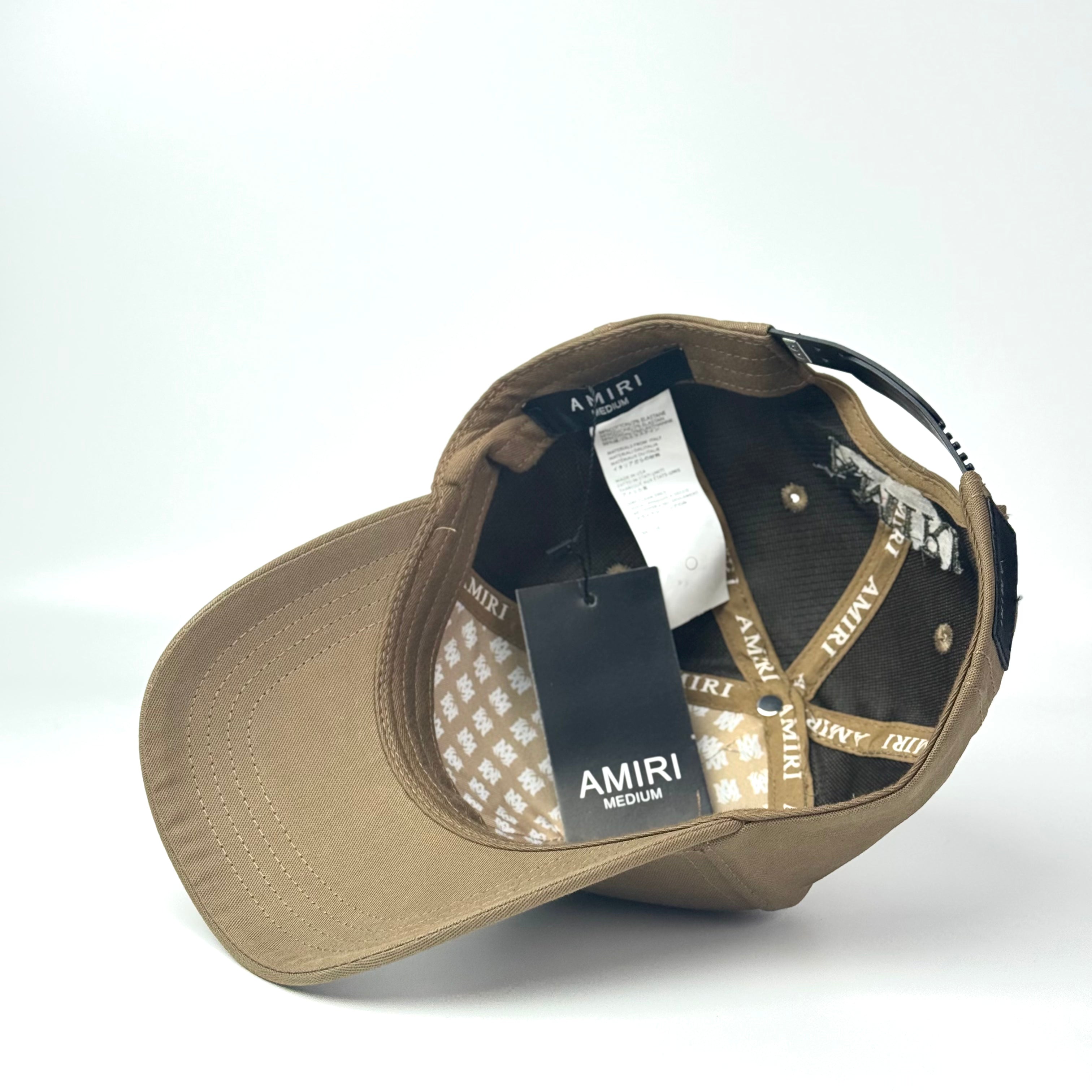 AMRI Logo Brown Cap