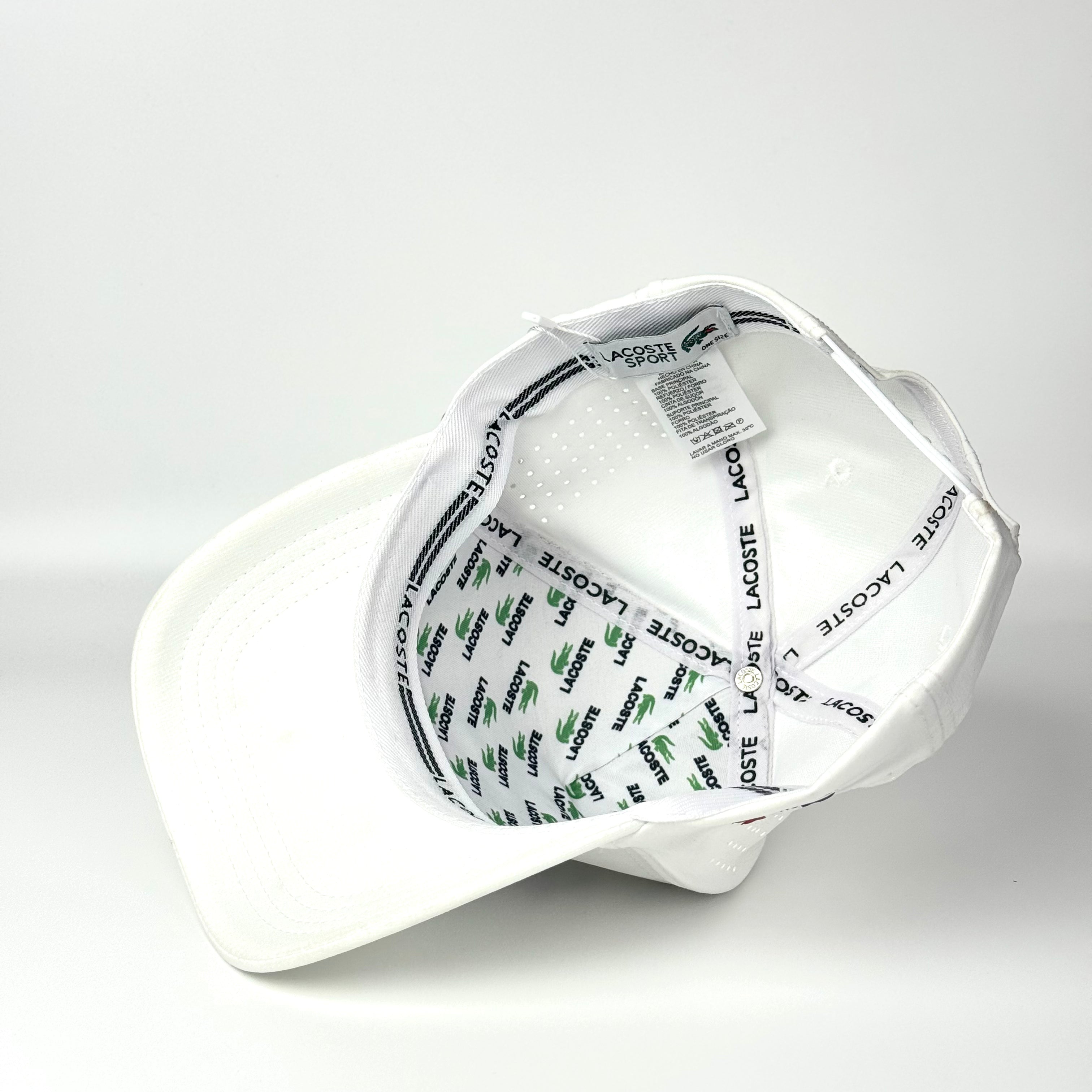 LCSTE White Mesh Cap