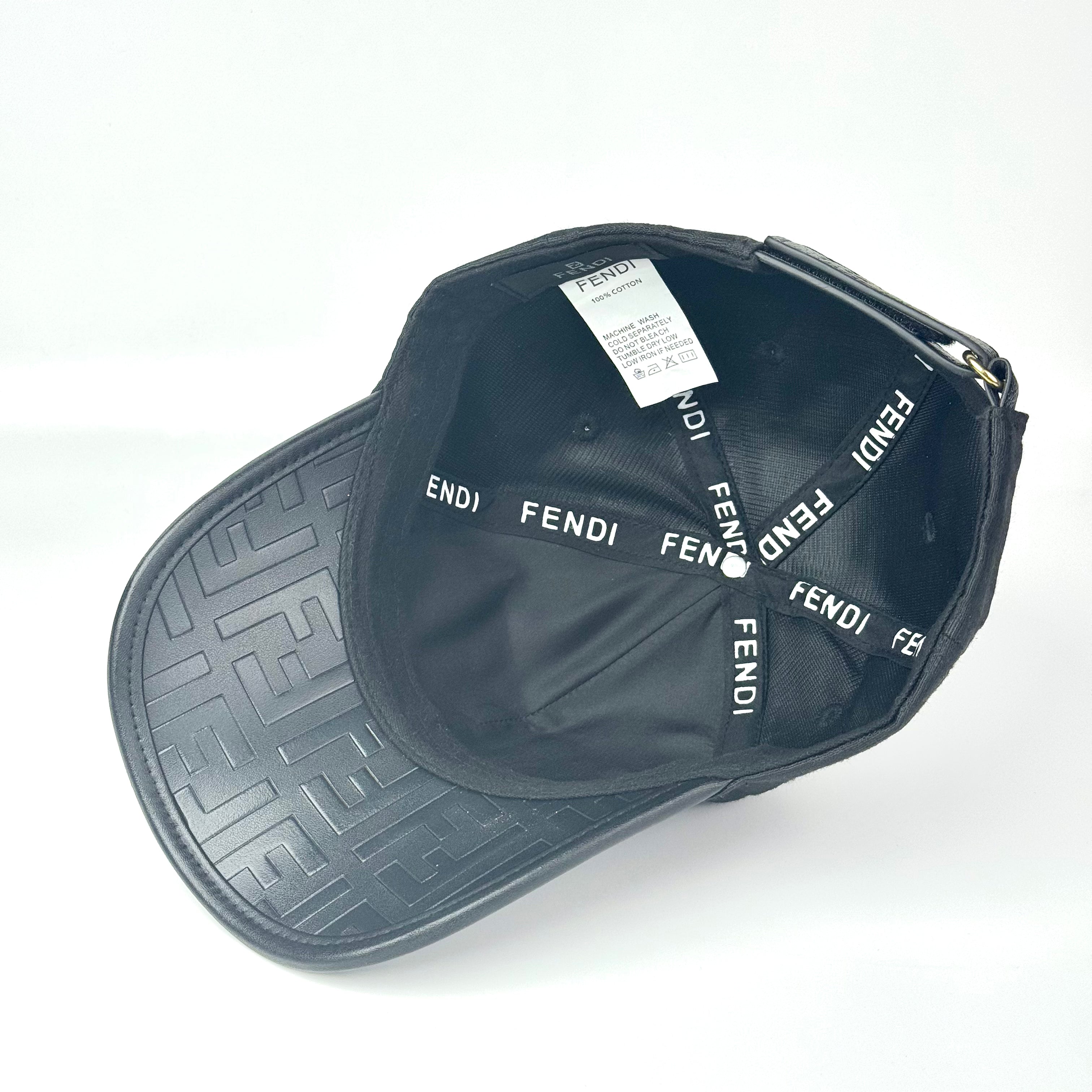 FNDI Leather Visor Cap