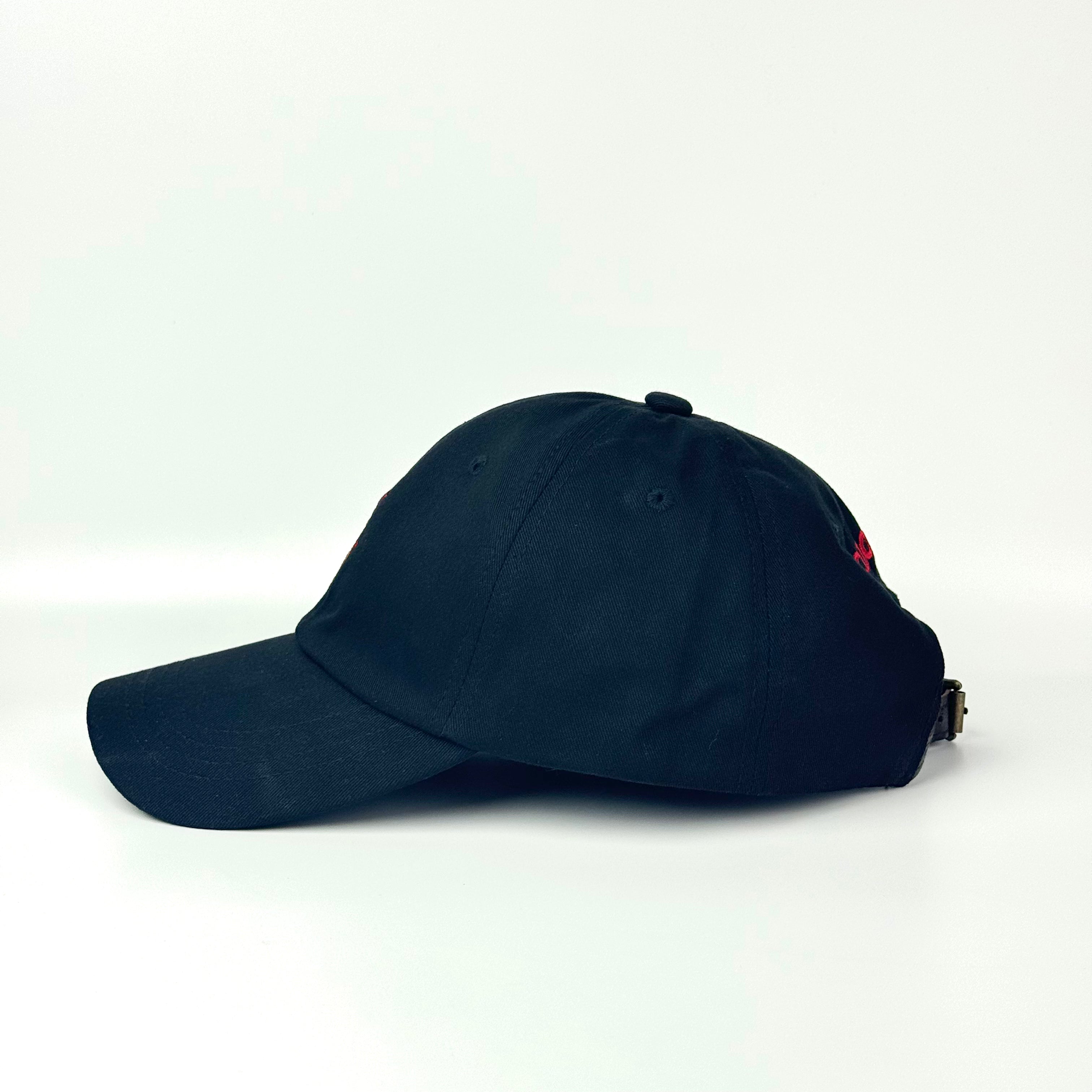 RL Cotton Chino Black Cap