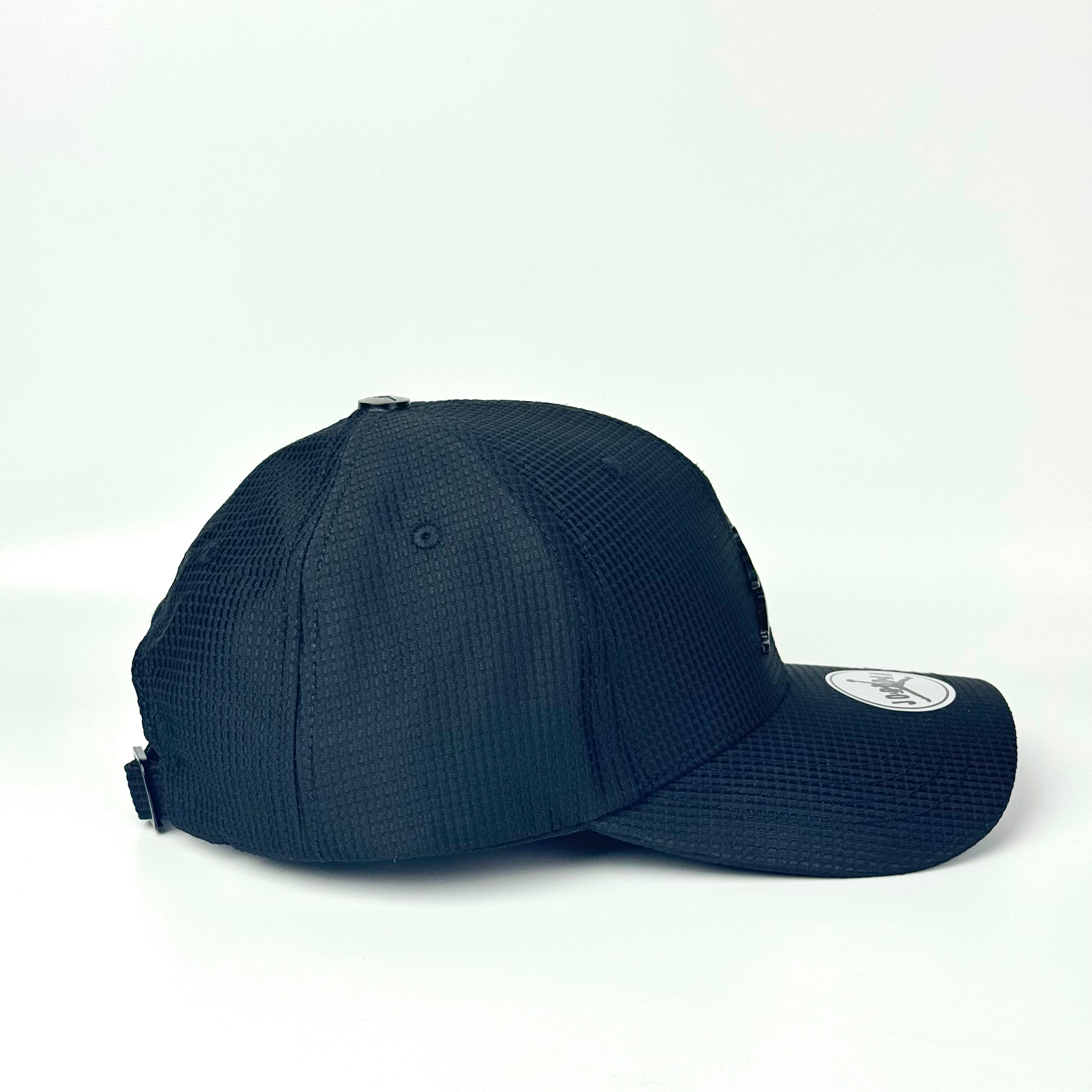 JRDN Black Sports Cap