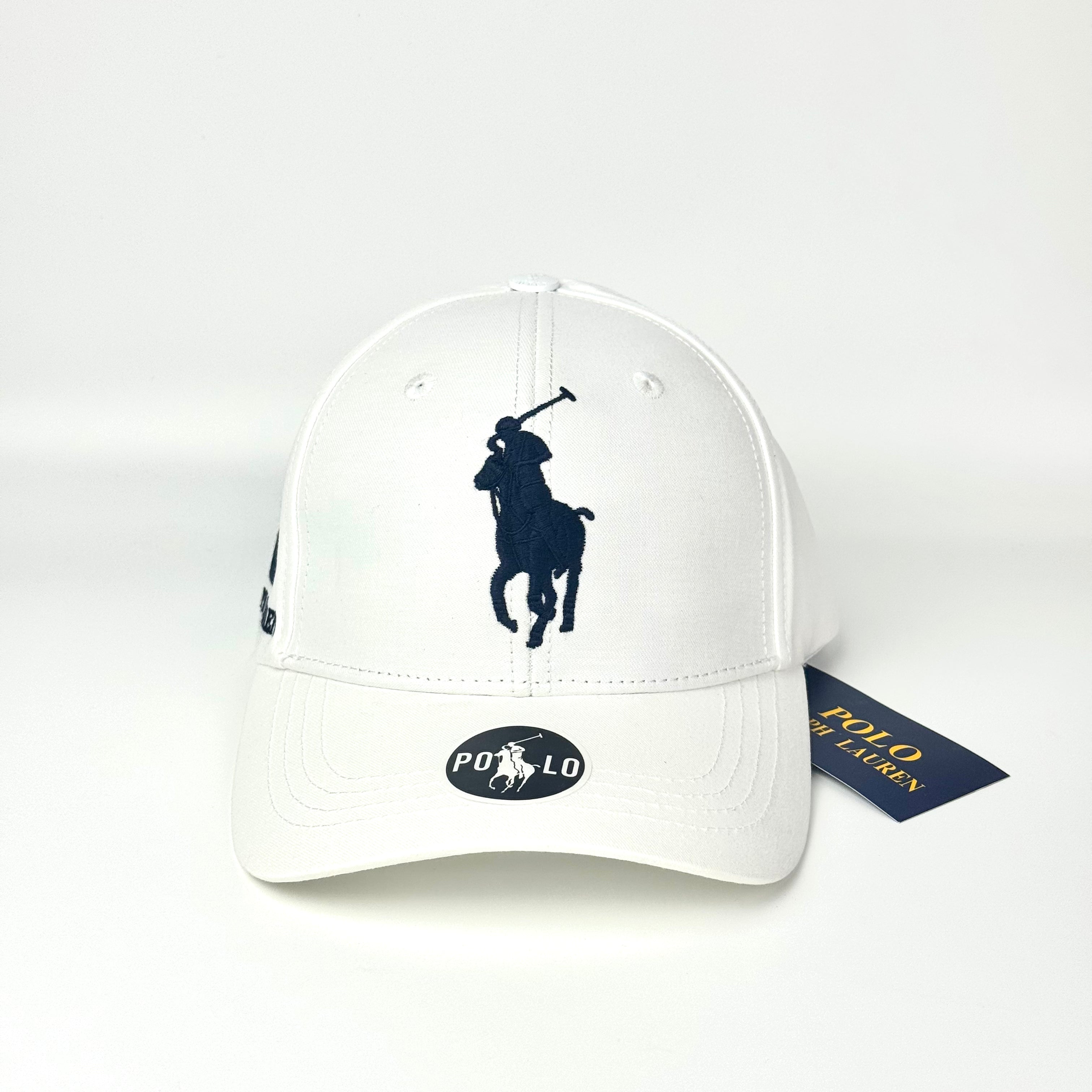 RL Polo 3 White Cap