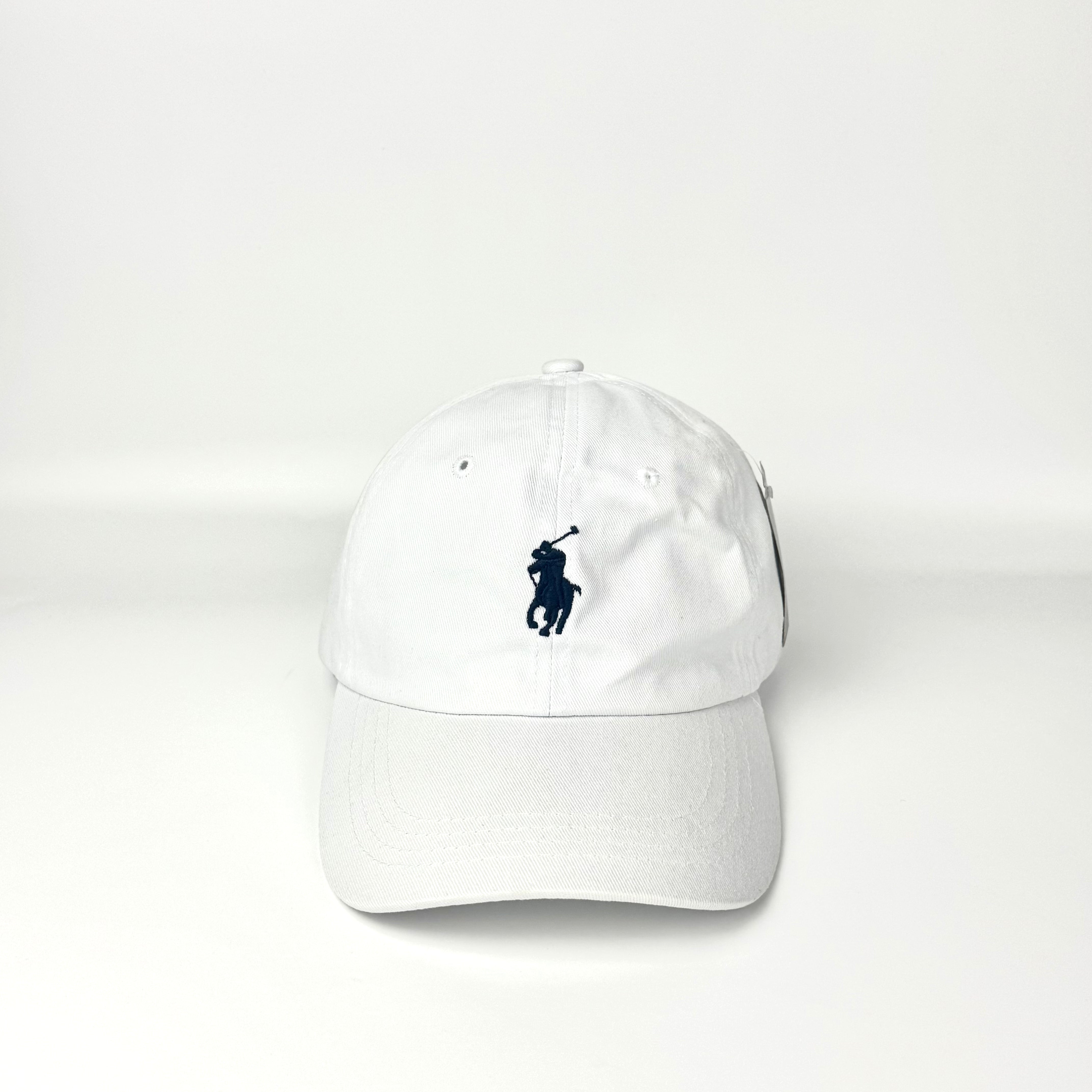 RL Cotton Chino White Cap