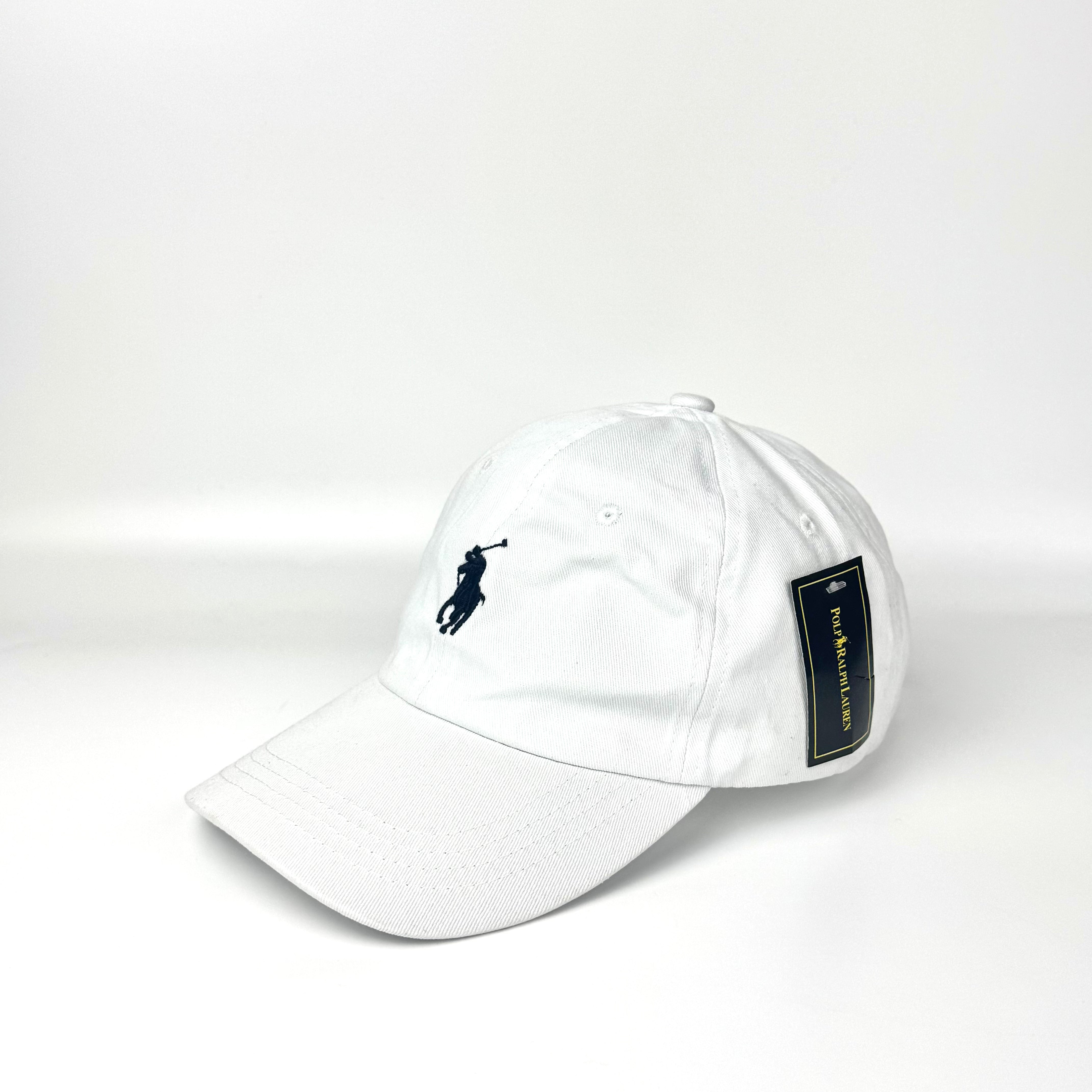 RL Cotton Chino White Cap