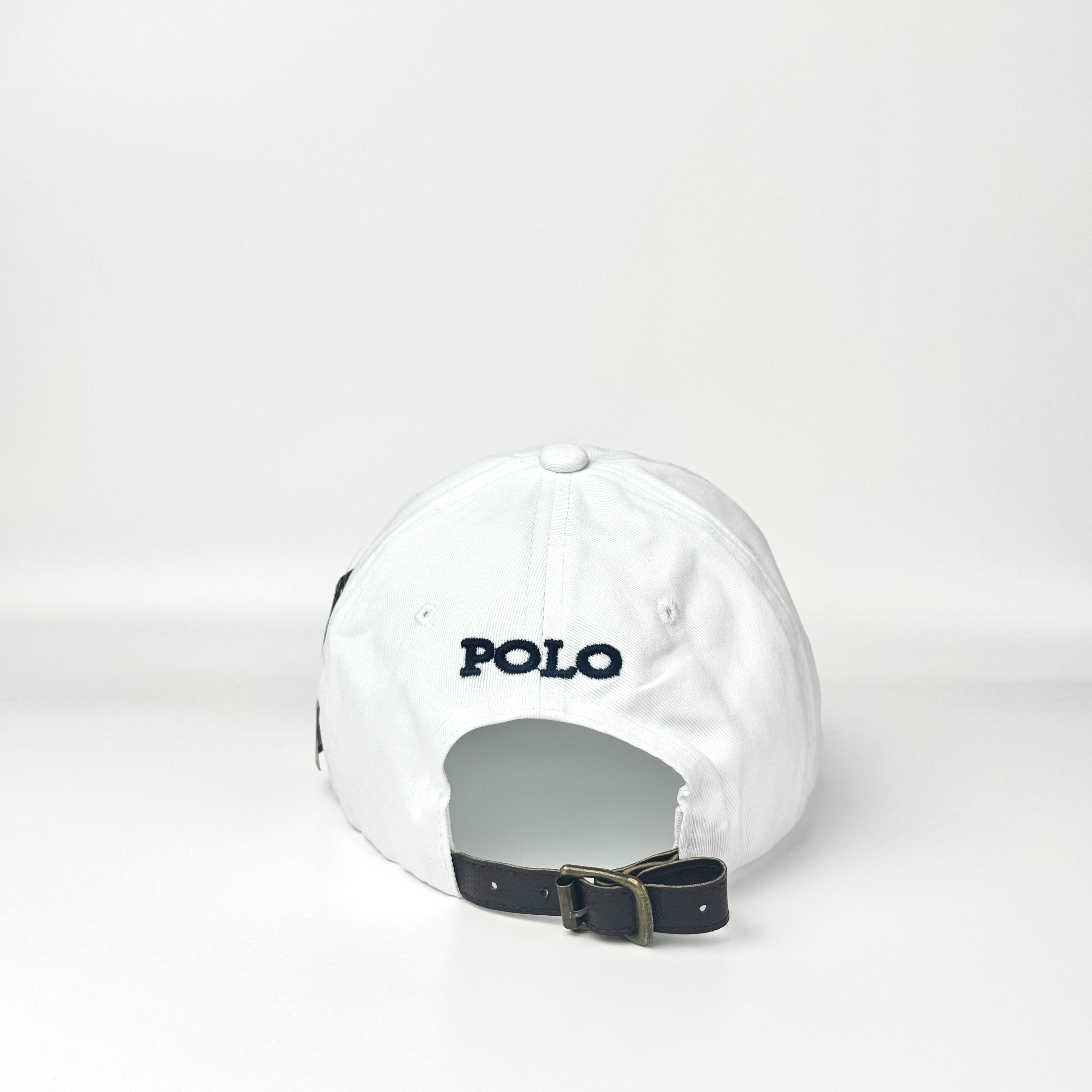 RL Cotton Chino White Cap