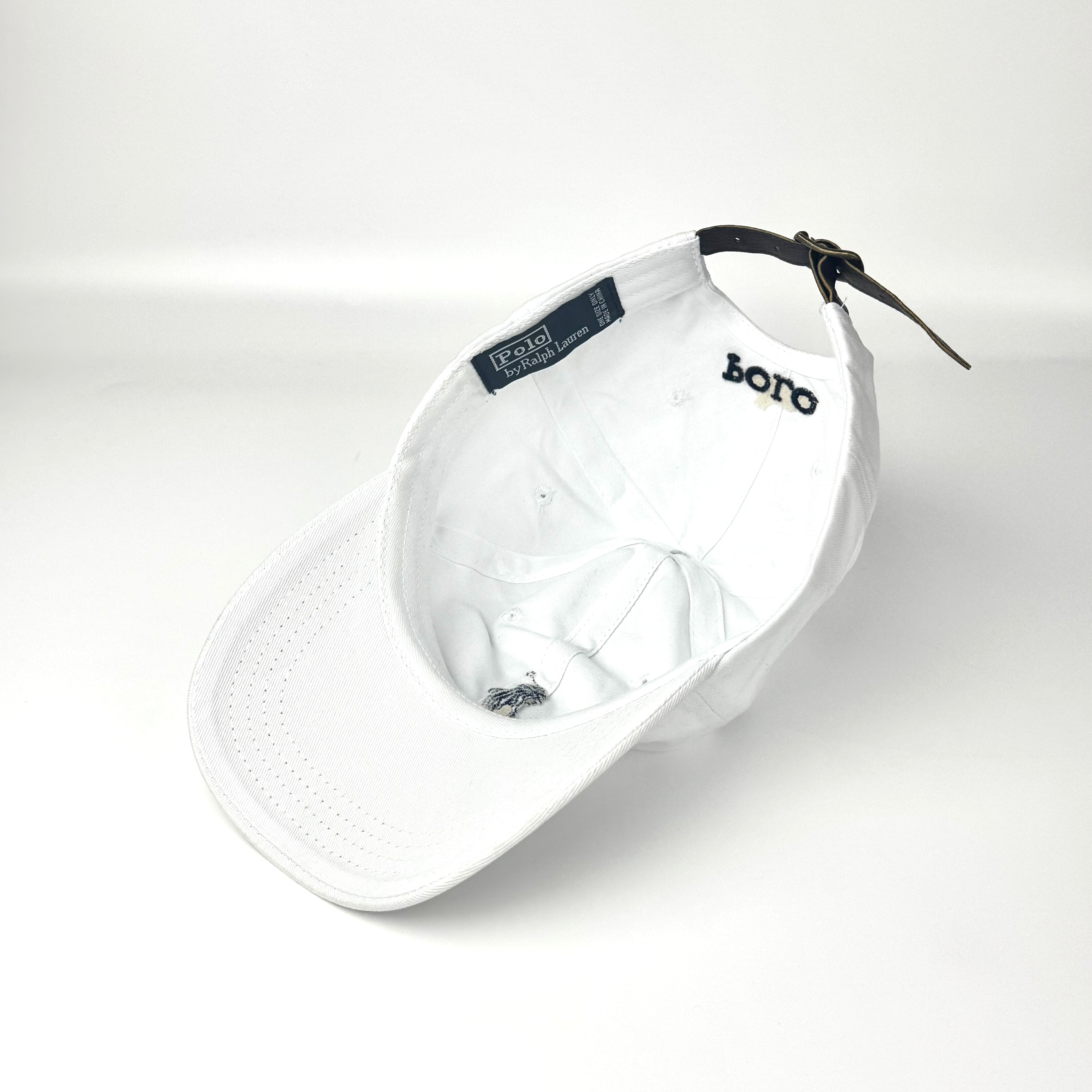RL Cotton Chino White Cap