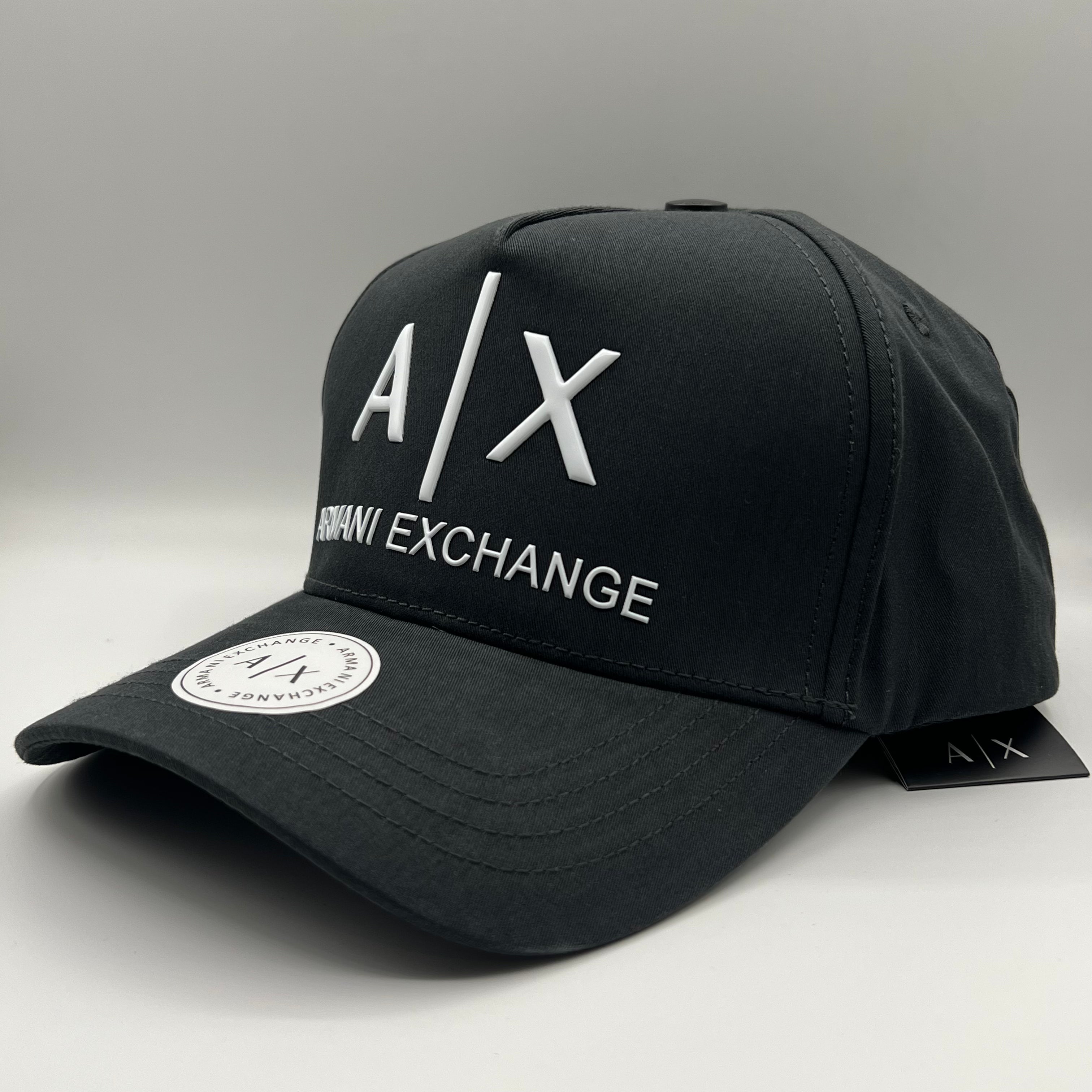 AX Logo Black Cap