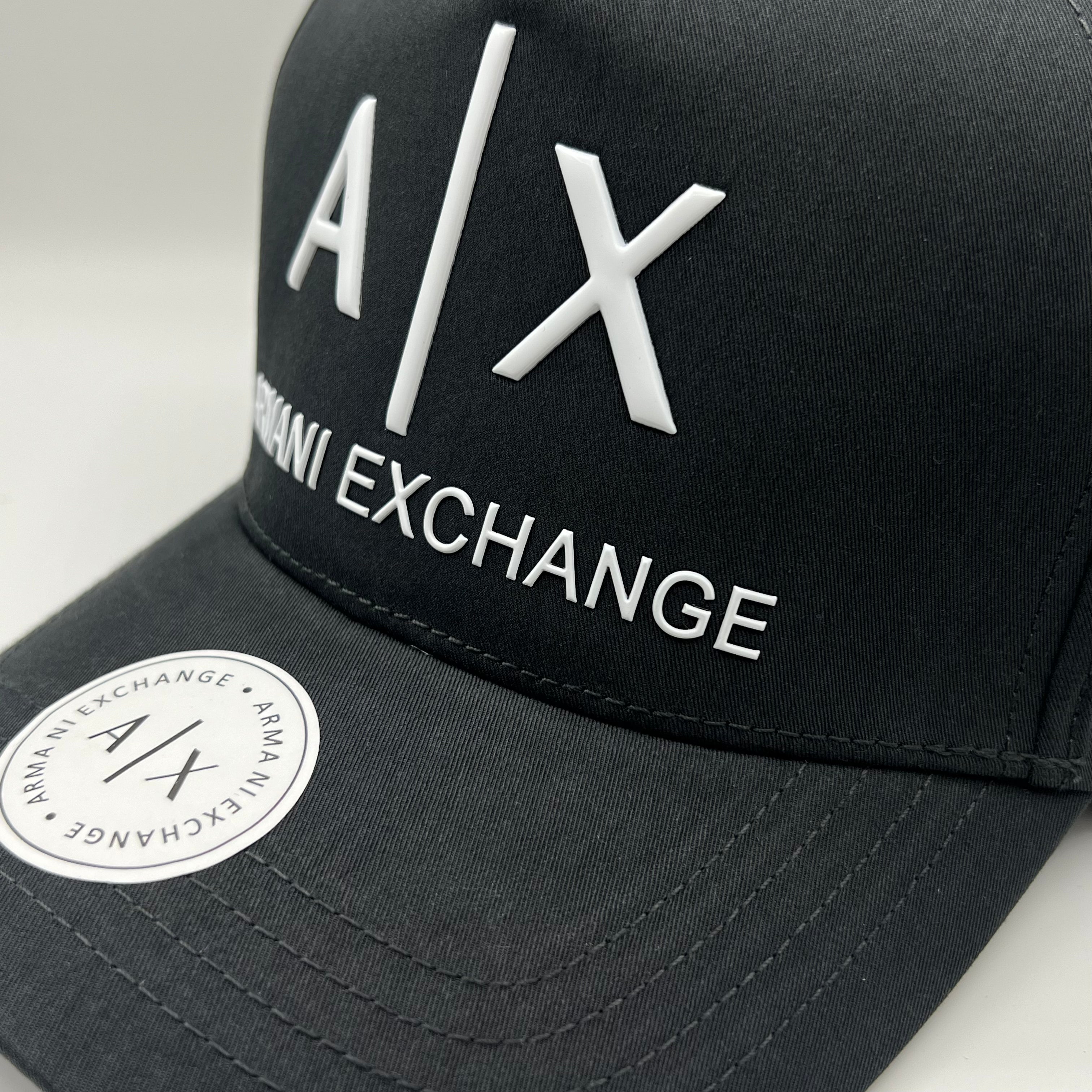 AX Logo Black Cap