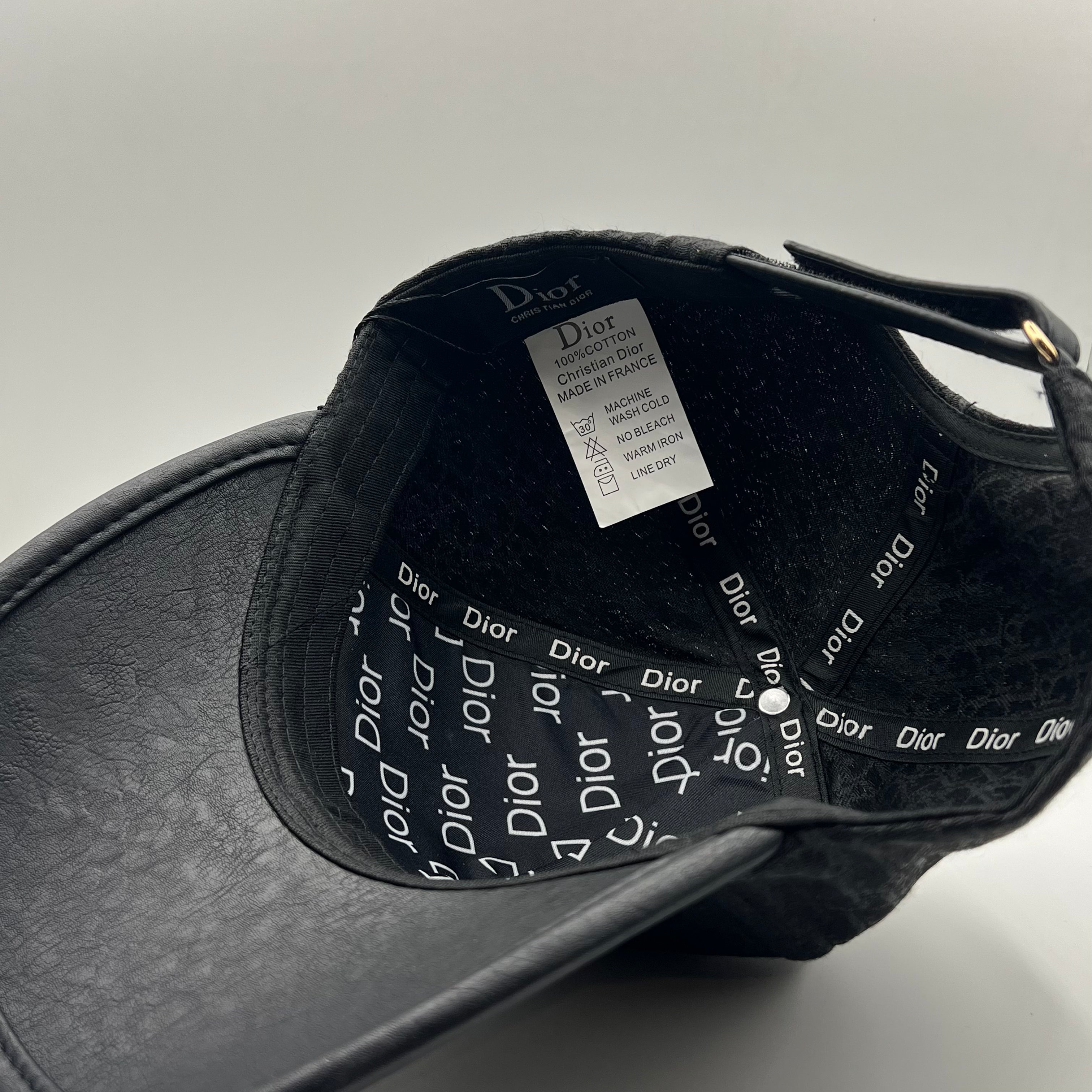 Christian DR Emblem Black Cap