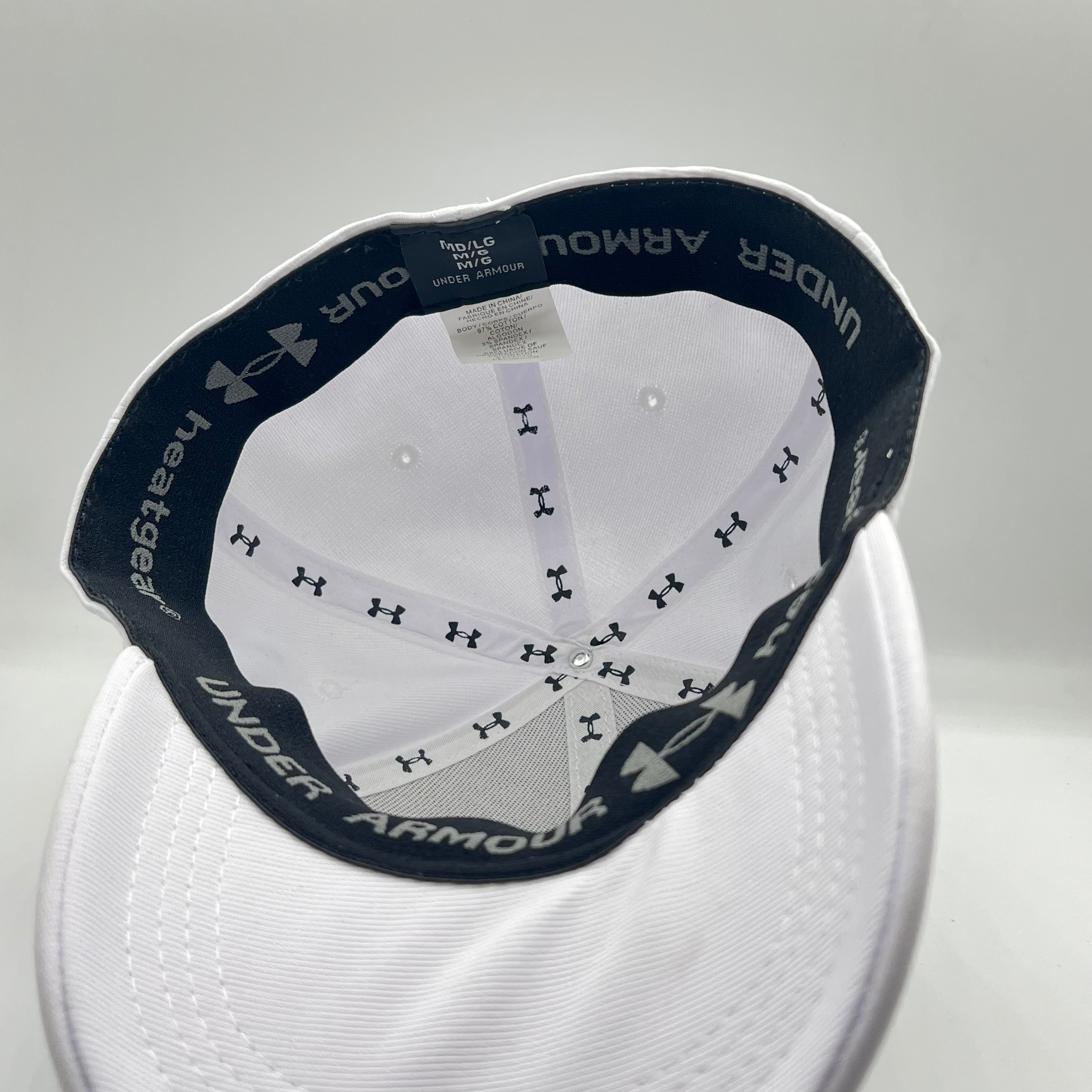 UA Fitted White Cap