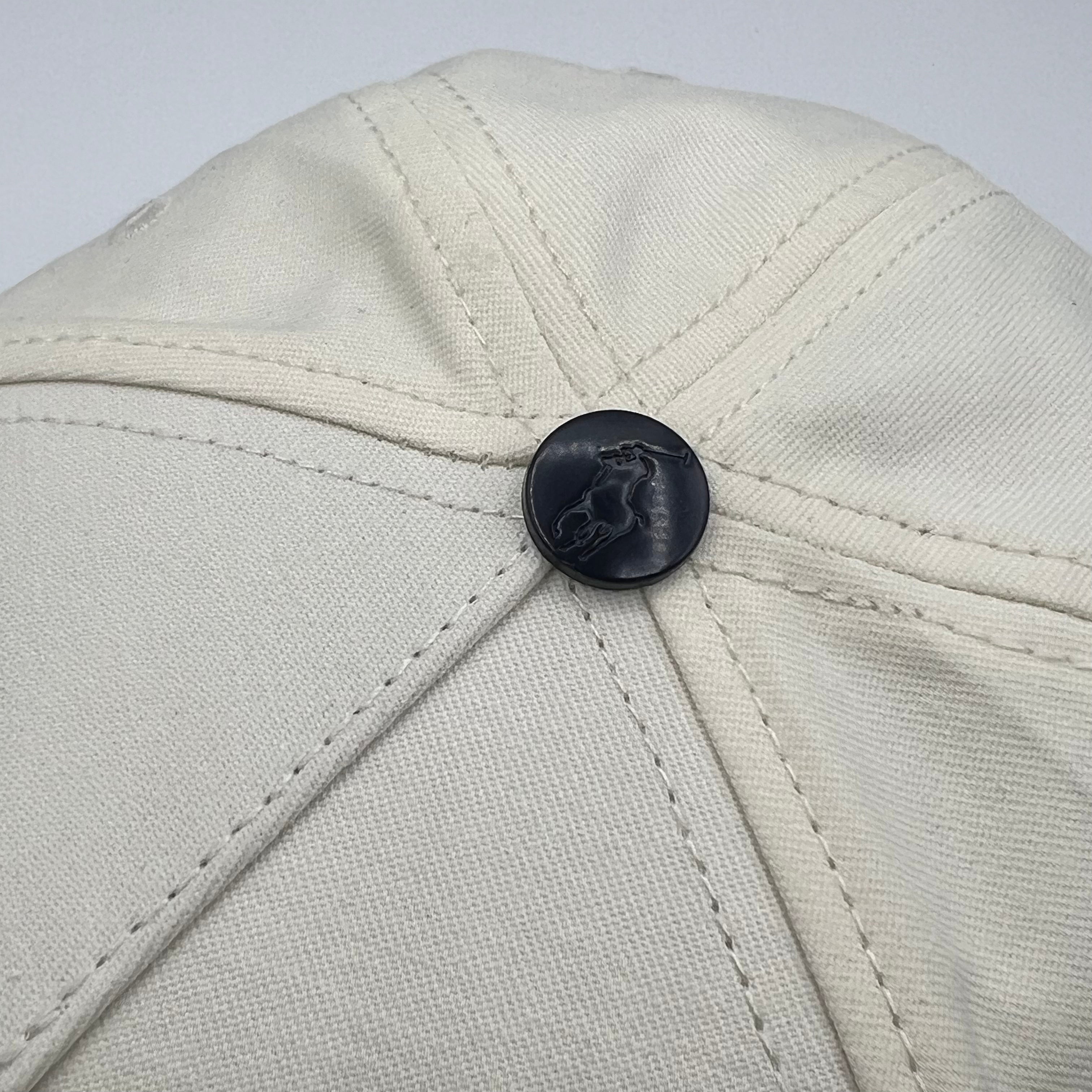 RL Polo White n Blue Cap